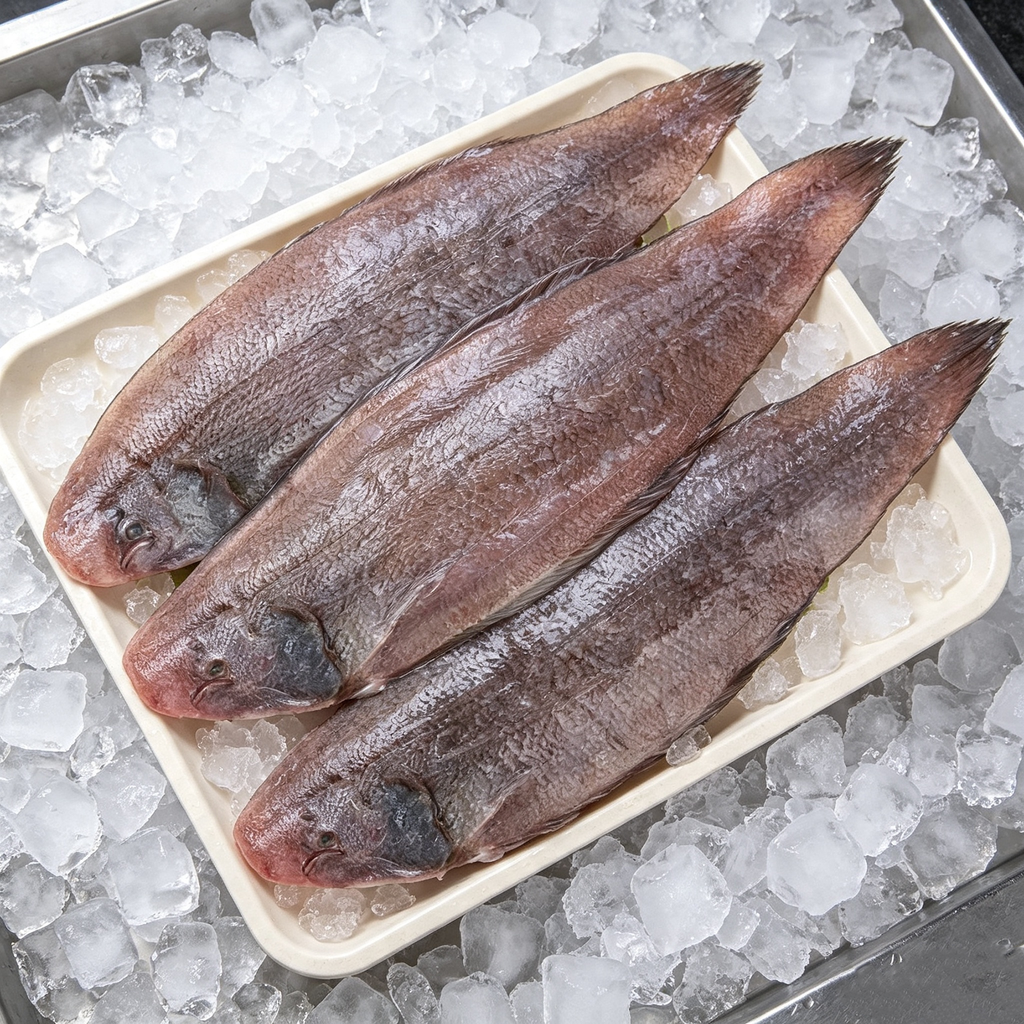 Large Sole Fish, Frozen